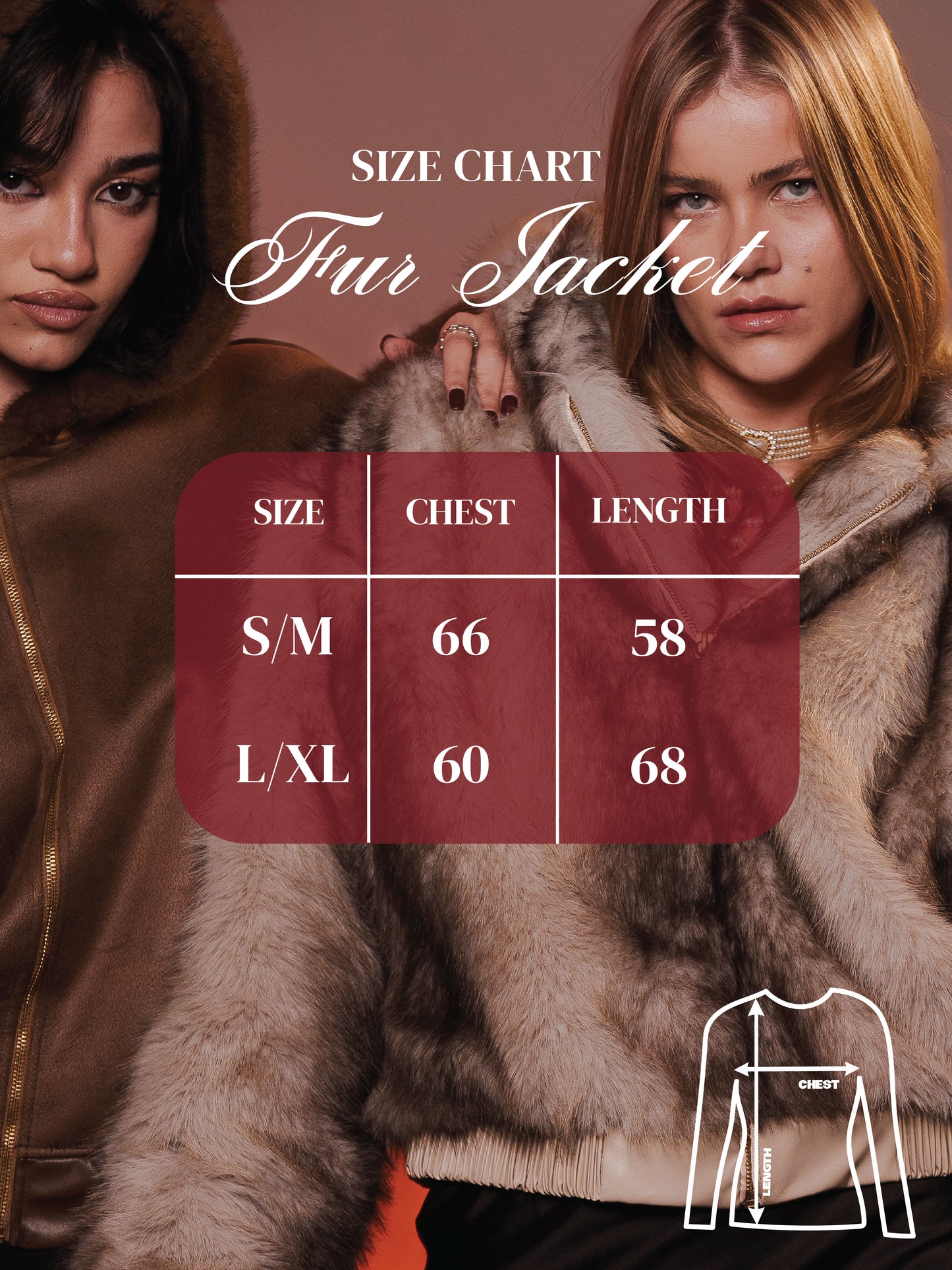 Cream Faux Fur Jacket