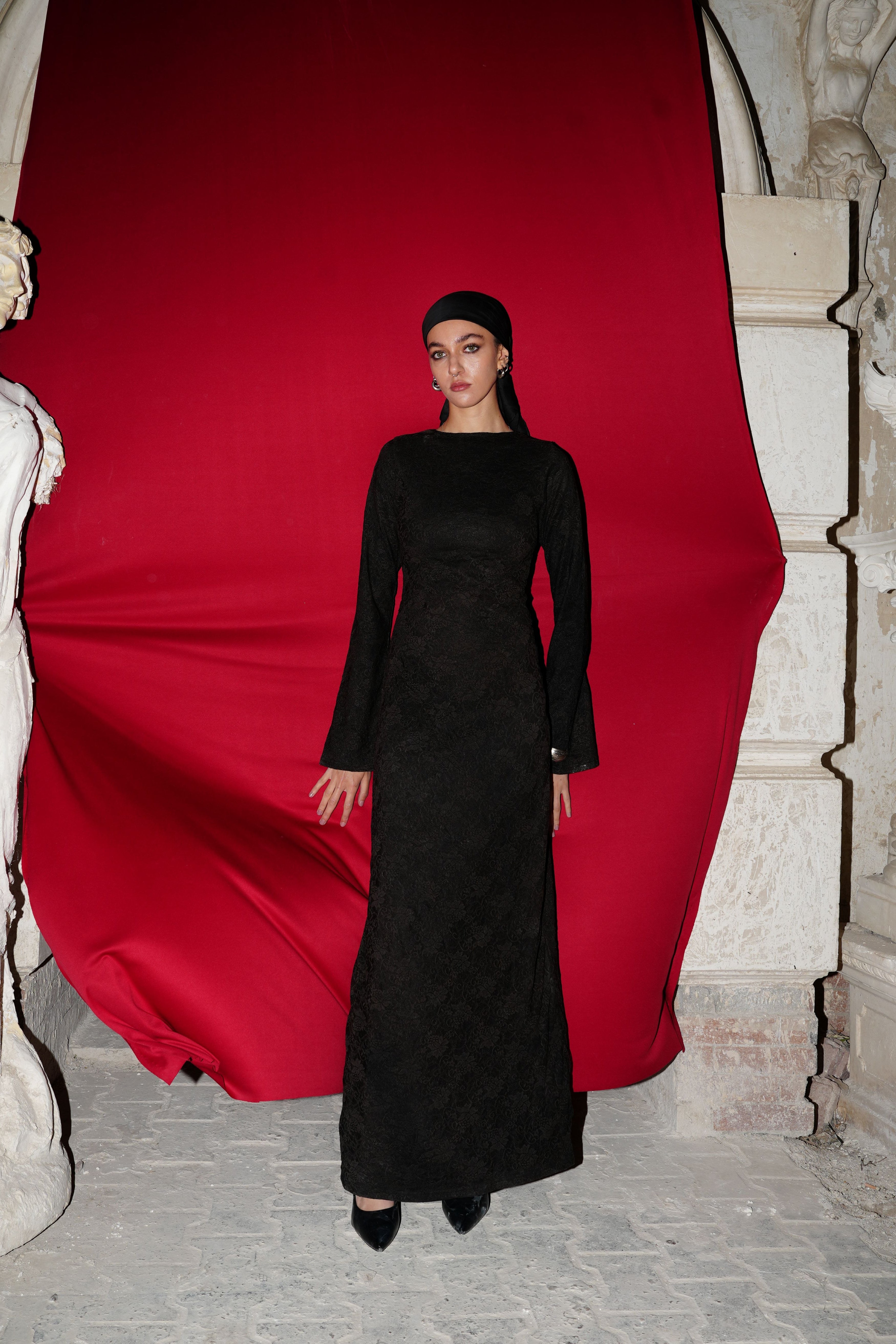 NightShade Dress Long sleeves