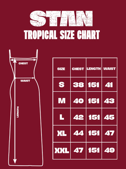 White long sleeve tropical dress
